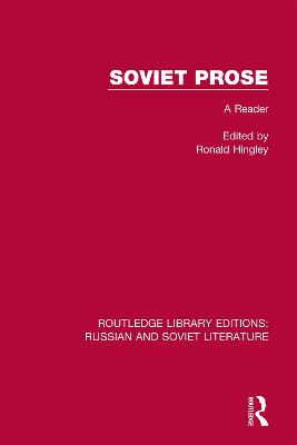 Soviet Prose: A Reader
