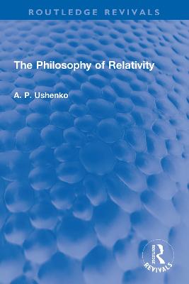 Philosophy of Relativity