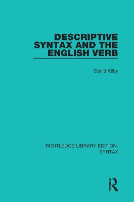 Descriptive Syntax and the English Verb