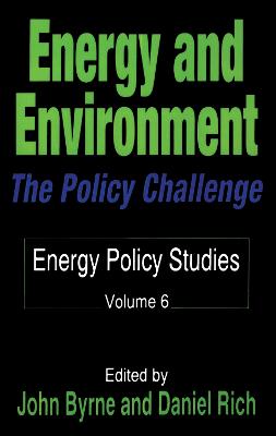 Energy and Environment: The Policy Challenge