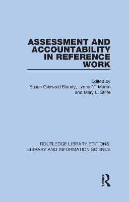 Assessment and Accountability in Reference Work