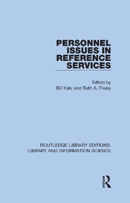 Personnel Issues in Reference Services