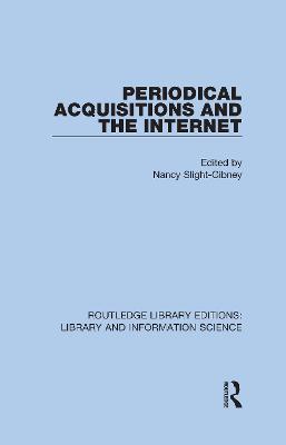 Periodical Acquisitions and the Internet