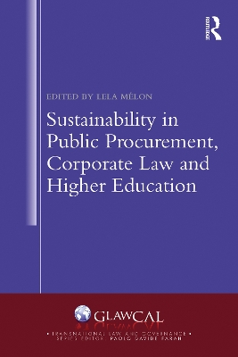 Sustainability in Public Procurement, Corporate Law and Higher Education
