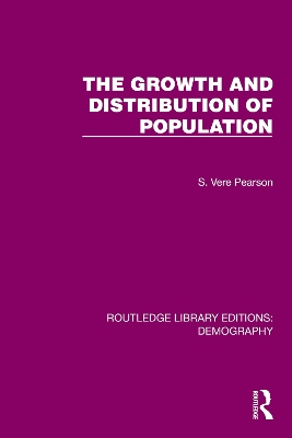Growth and Distribution of Population