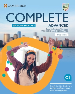 Complete Advanced Student's Book and Workbook with eBook and Digital Pack  Italian edition BSmart