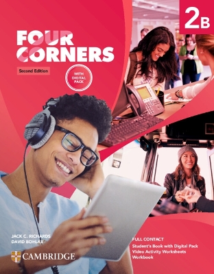 Four Corners Second edition Level 2 Full Contact B with Digital Pack