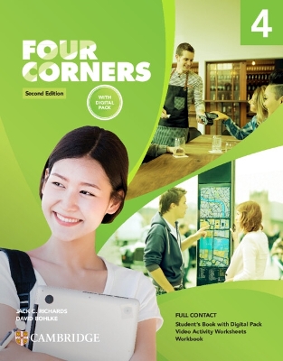 Four Corners Second edition Level 4 Full Contact with Digital Pack
