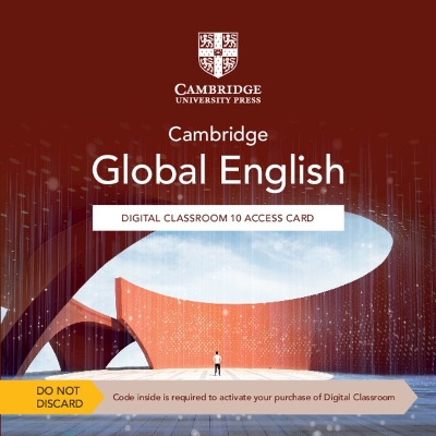 Cambridge Global English Digital Classroom 10 Access Card (1 Year Site  License)