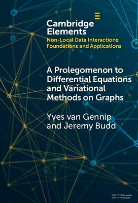 Prolegomenon to Differential Equations and Variational Methods on Graphs
