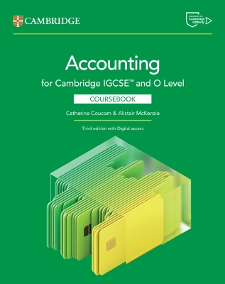 Cambridge IGCSE and O Level Accounting Coursebook with Digital Access (2  Years) 3rd Revised edition