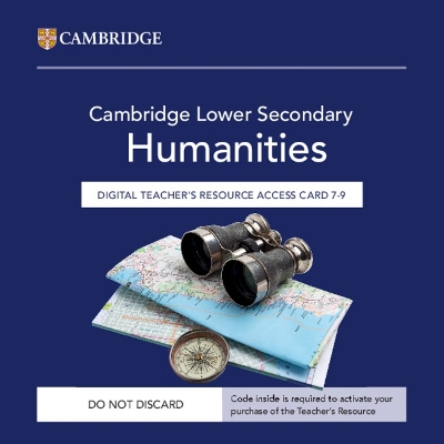 Cambridge Lower Secondary Humanities Digital Teacher's Resource 79 Access  Card