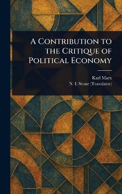 Contribution to the Critique of Political Economy