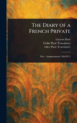 Diary of a French Private