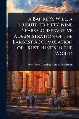 Banker's Will. A Tribute to Fifty-nine Years Conservative Administration of  the Largest Accumulation of Trust Funds in the World