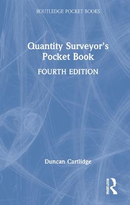 Quantity Surveyor's Pocket Book 4th edition