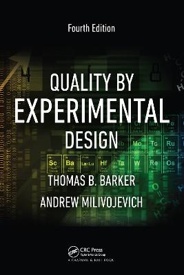 Quality by Experimental Design 4th edition