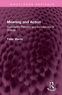 Meaning and Action: Community Planning and Conceptions of Change
