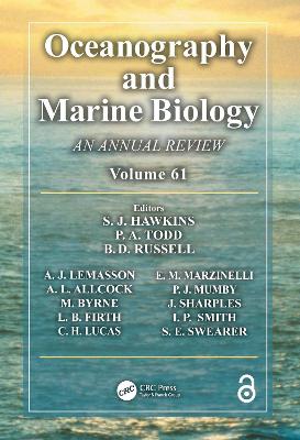 Oceanography and Marine Biology: An annual review. Volume 61