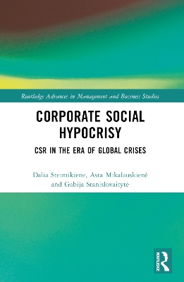 Corporate Social Hypocrisy: CSR in the Era of Global Crises