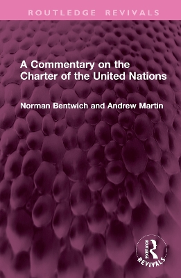 Commentary on the Charter of the United Nations