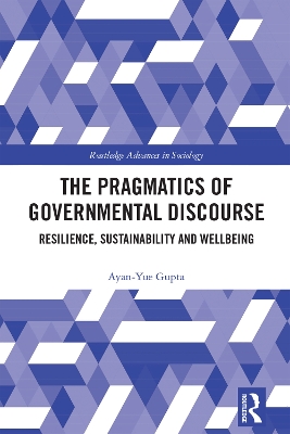 Pragmatics of Governmental Discourse: Resilience, Sustainability and Wellbeing