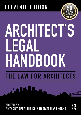 Architect's Legal Handbook: The Law for Architects 11th edition