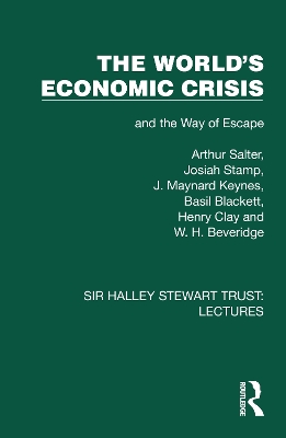 World's Economic Crisis: and the Way of Escape