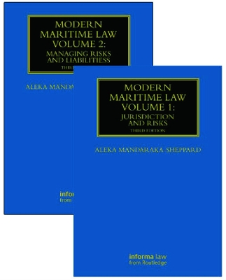 Modern Maritime Law (Volumes 1 and 2) 3rd edition