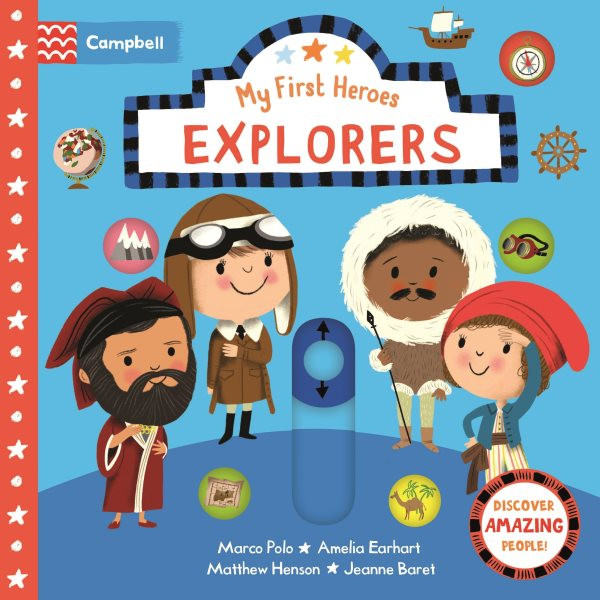 Explorers: Discover Amazing People BRDBK