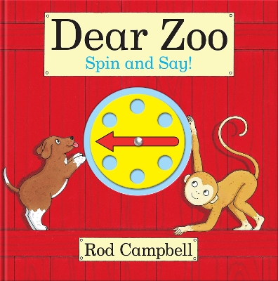 Dear Zoo Spin and Say!: An interactive spinner book based on the bestselling preschool classic