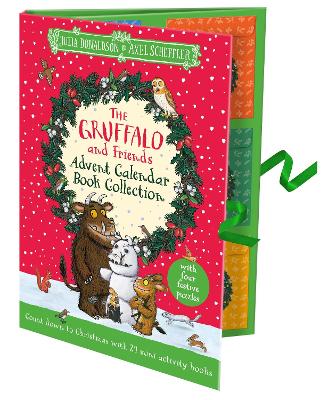 Gruffalo and Friends Advent Calendar Book Collection: count down to Christmas with 24 mini activity books