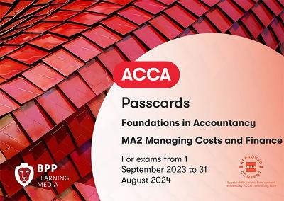 FIA Managing Costs and Finances MA2: Passcards