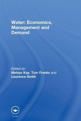 Water: Economics, Management and Demand