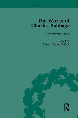Works of Charles Babbage Vol 1