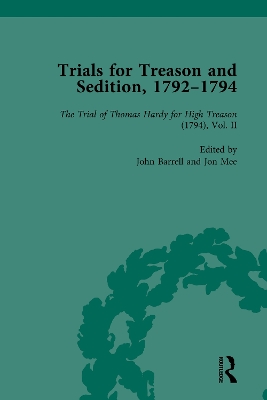 Trials for Treason and Sedition, 1792-1794, Part I Vol 3
