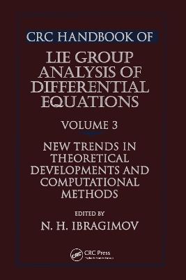 CRC Handbook of Lie Group Analysis of Differential Equations, Volume III