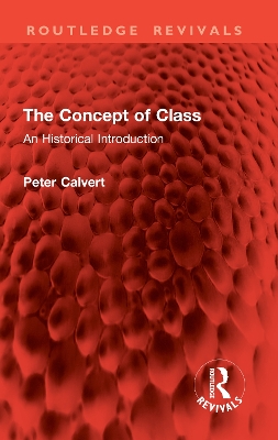 Concept of Class: An Historical Introduction