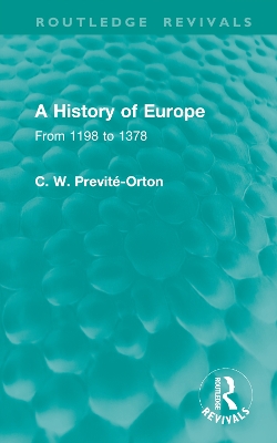 History of Europe: From 1198 to 1378