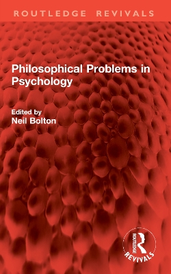 Philosophical Problems in Psychology