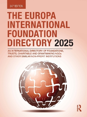 Europa International Foundation Directory 2025 34th edition