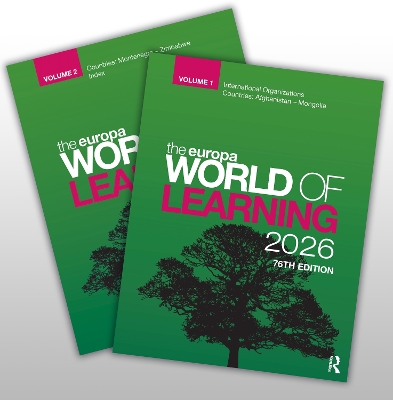 Europa World of Learning 2026 76th edition