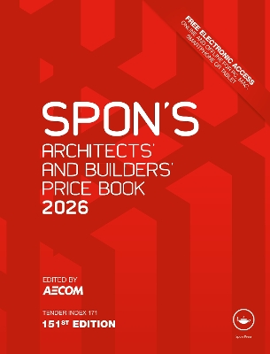 Spon's Architects' and Builders' Price Book 2026 151st edition