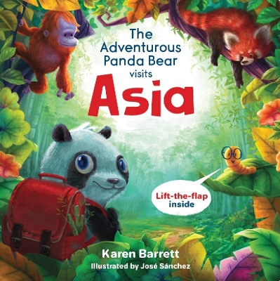 Adventurous Panda Bear Visits Asia