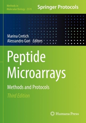 Peptide Microarrays: Methods and Protocols Third Edition 2023