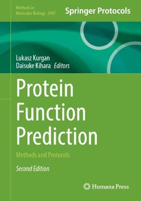 Protein Function Prediction: Methods and Protocols Second Edition 2025
