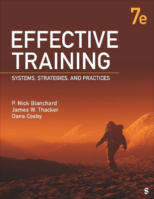 Effective Training: Systems, Strategies, and Practices 7th Revised edition