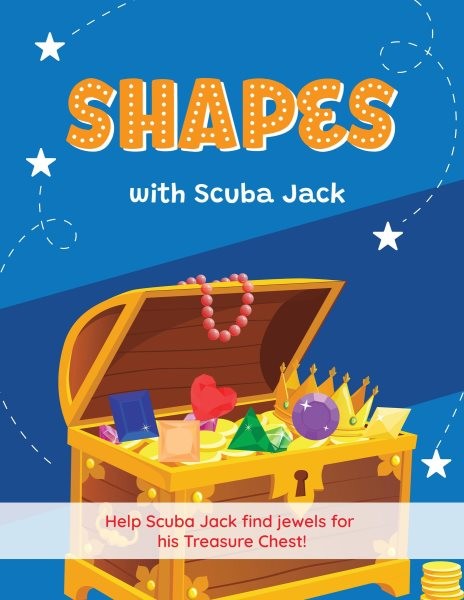 Shapes with Scuba Jack - Treasure Chest