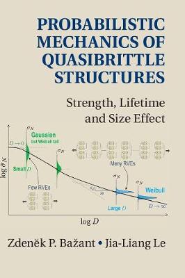 Probabilistic Mechanics of Quasibrittle Structures: Strength, Lifetime, and Size Effect