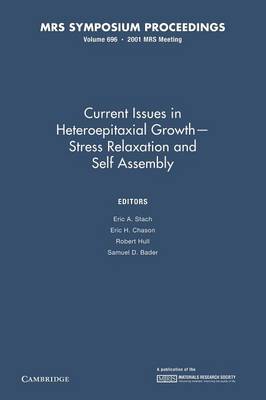Current Issues in Heteropitaxial Growth  Stress Relaxation and Self  Assembly: Volume 696